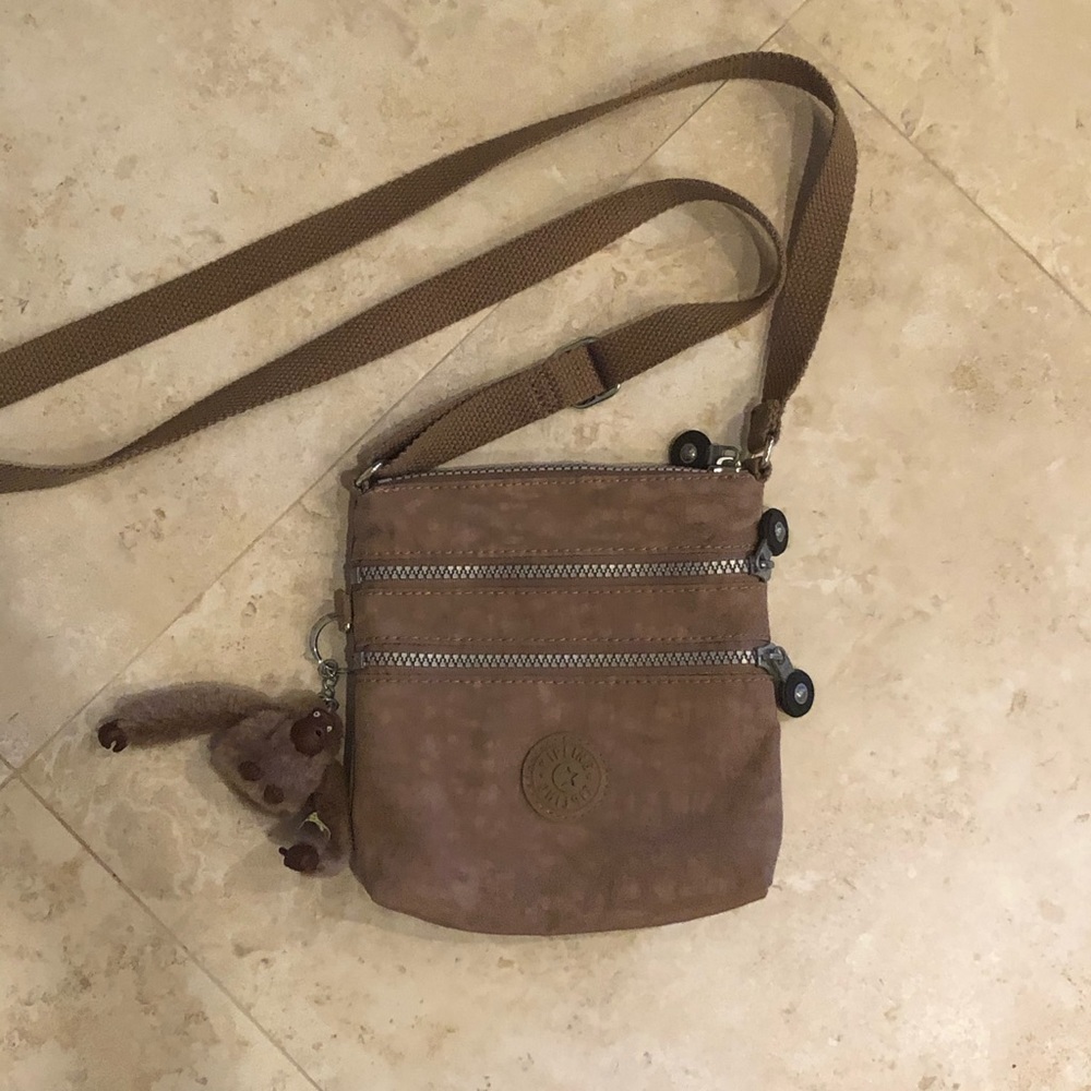 Kipling crossbody beige bag